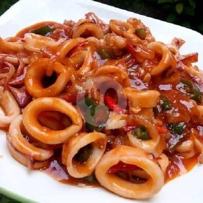 Cumi (Goreng Tepung / Bakar / Saos Tiram / Lombok Ijo / Ca Pete)